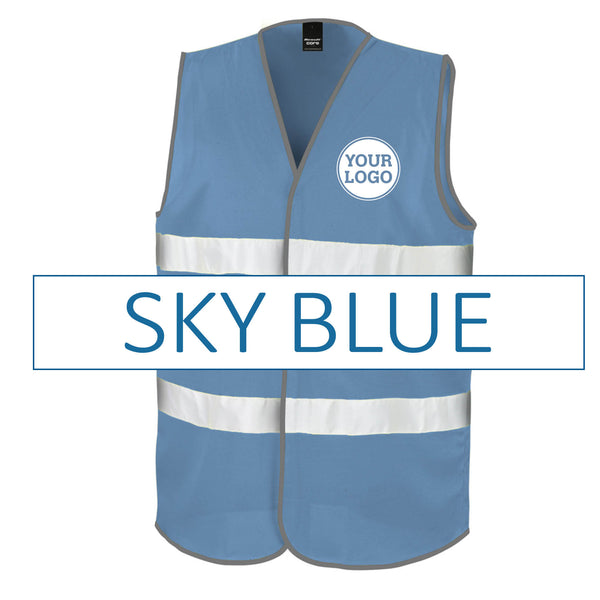 Printed Hi-Vis Vest - coloured