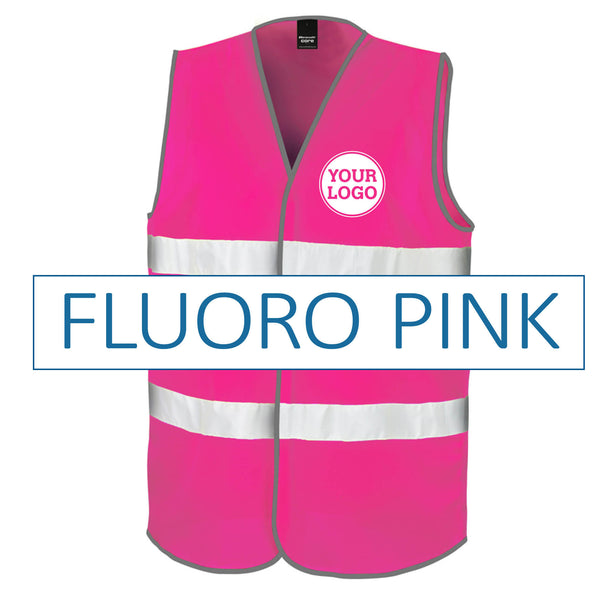 Printed Hi-Vis Vest - coloured