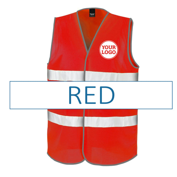 Printed Hi-Vis Vest - coloured
